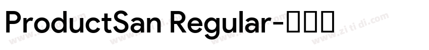 ProductSan Regular字体转换